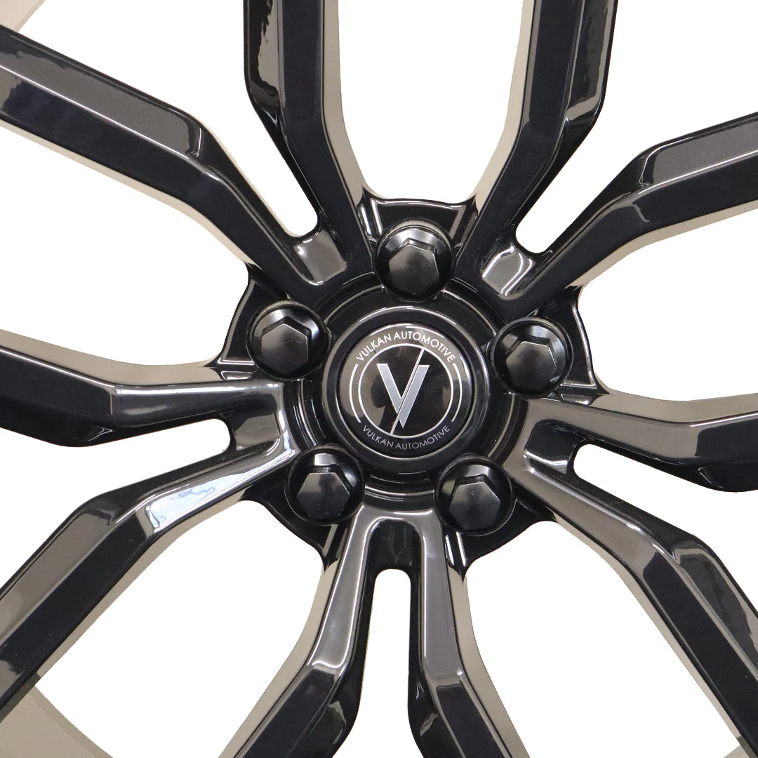 22 inch Gloss Black 10-spoke SVR Style Alloy Wheel (Set of 4) - Image 5