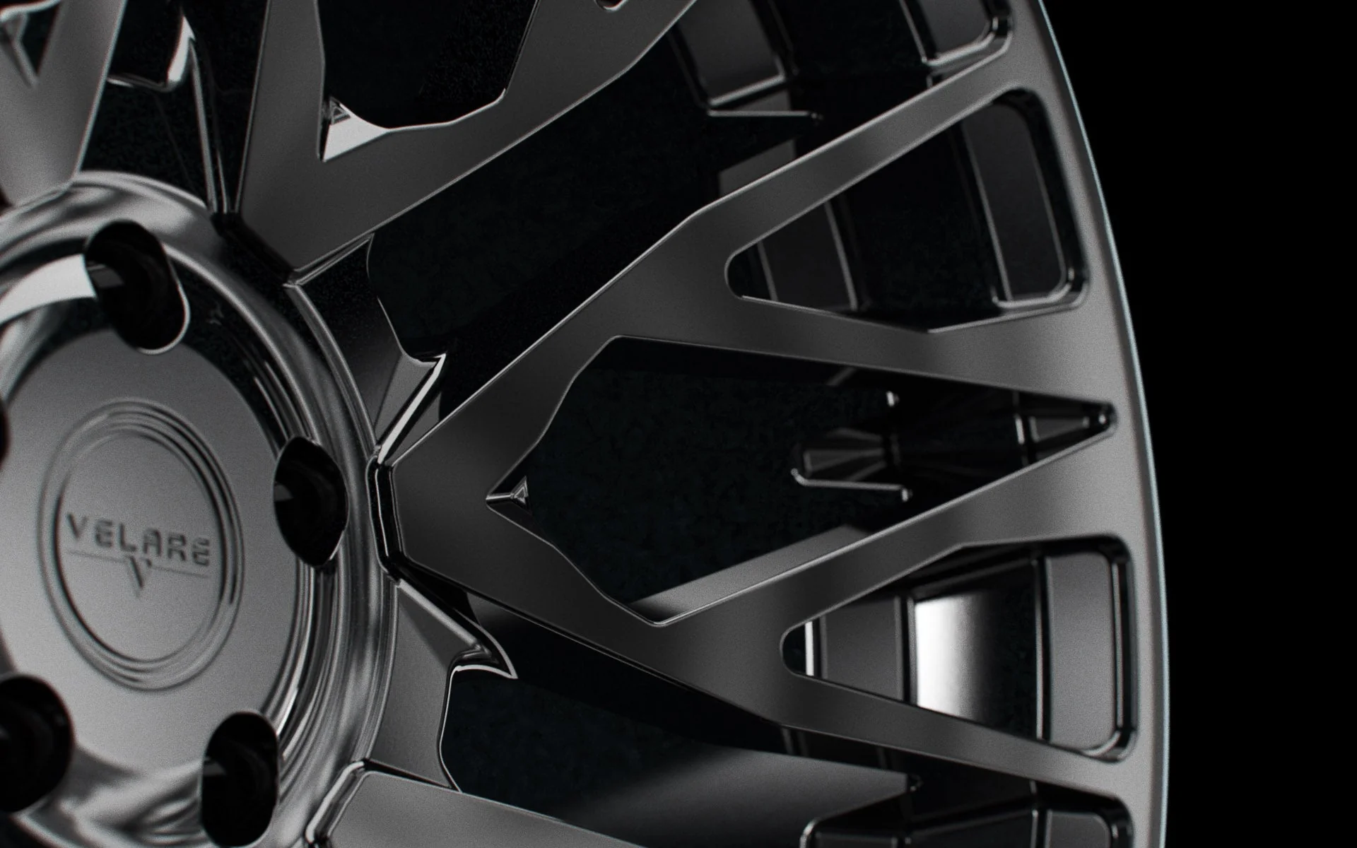 22 inch Velare VLR01 Gloss Black Alloy Wheel (Set of 4) - Image 11