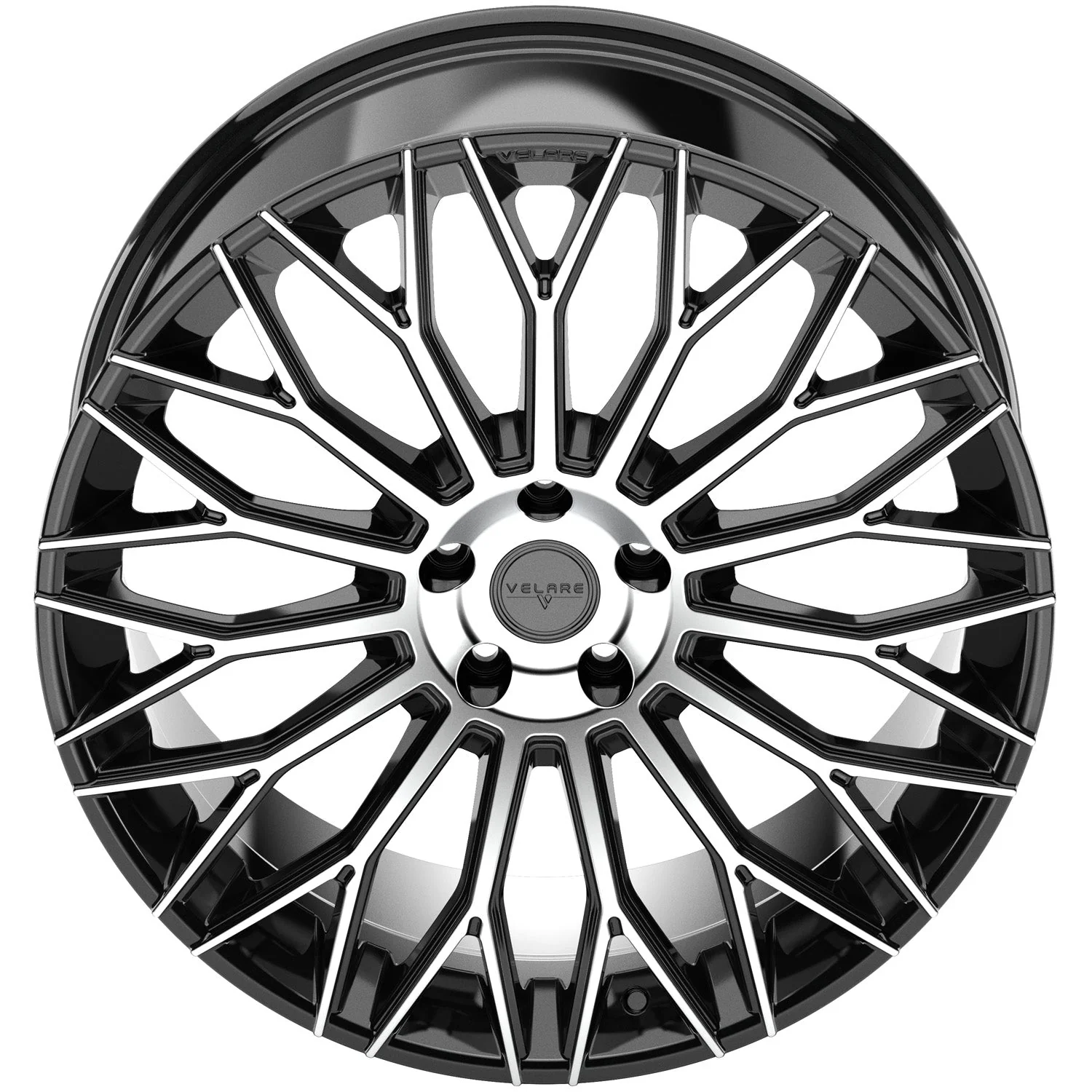 22 inch Velare VLR10 Diamond Black Polished Alloy Wheel (Set of 4) - Image 6