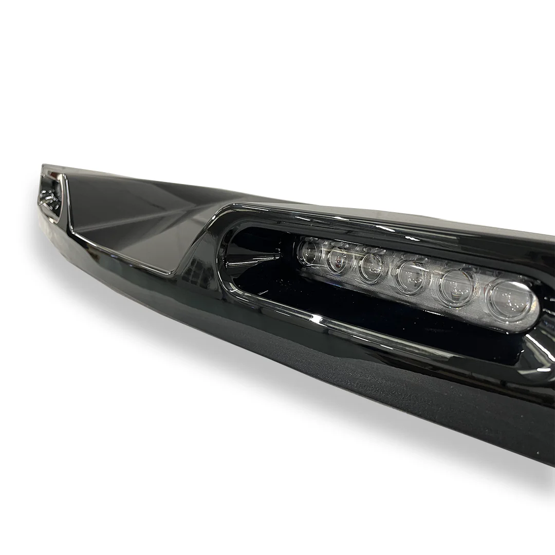 Defender L663 Gloss Black Roof Light Pod Kit - Image 2