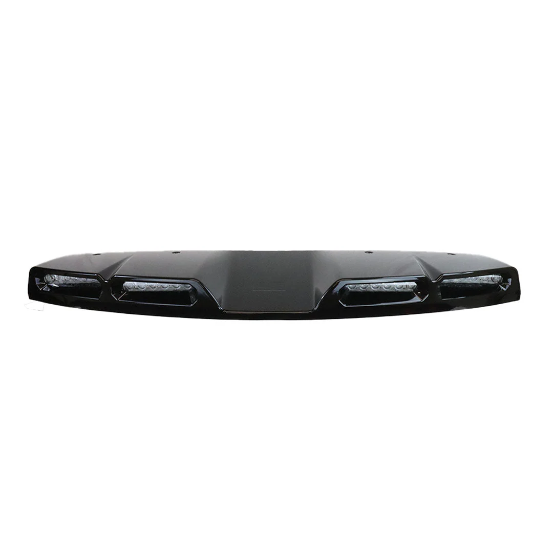 Defender L663 Gloss Black Roof Light Pod Kit - Image 3