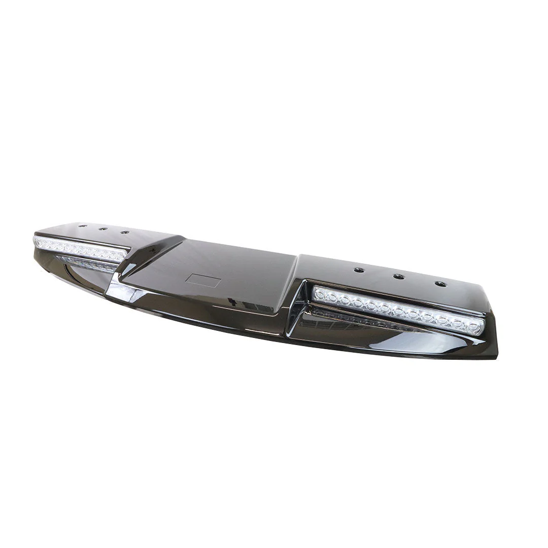 Defender L663 Gloss Black Roof Light Pod Kit - Image 4