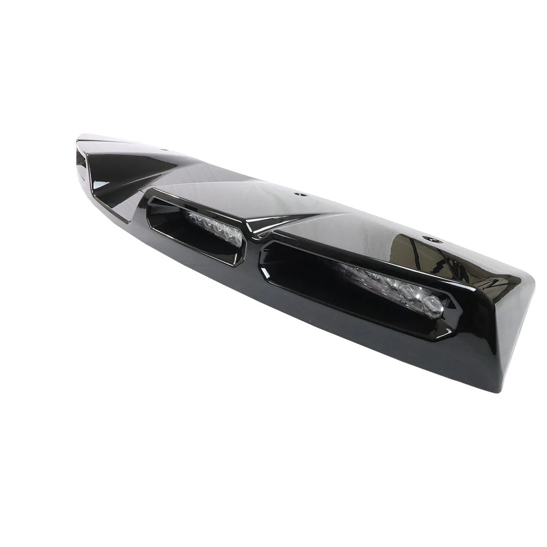 Defender L663 Gloss Black Roof Light Pod Kit - Image 5