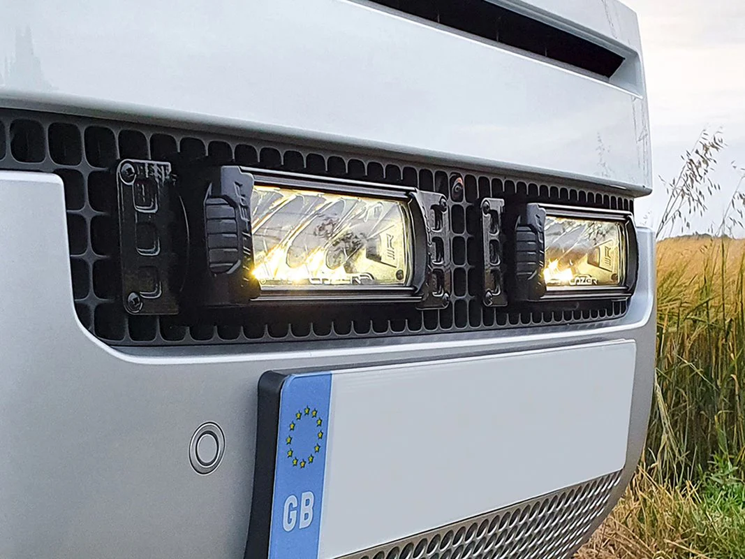Defender L663 Lazer Lamps LED Grille Integration Kit - Image 3