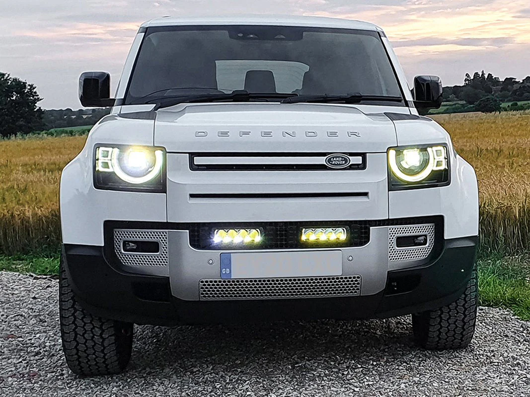 Defender L663 Lazer Lamps LED Grille Integration Kit - Image 6