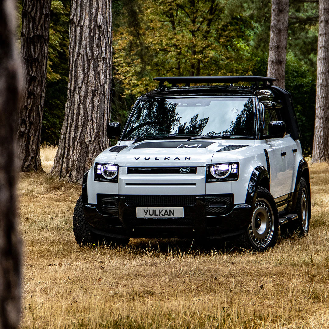 Defender L663 Matt Bonnet Decal - 90 / 110 / 130 - Image 3