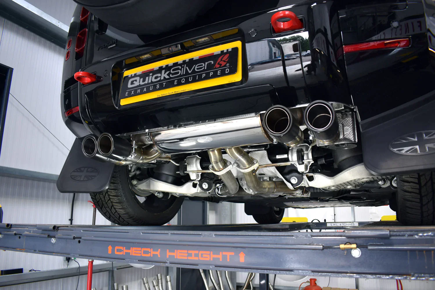 Defender L663 P300/P400e QuickSilver Sound Architect Exhaust System - Image 2