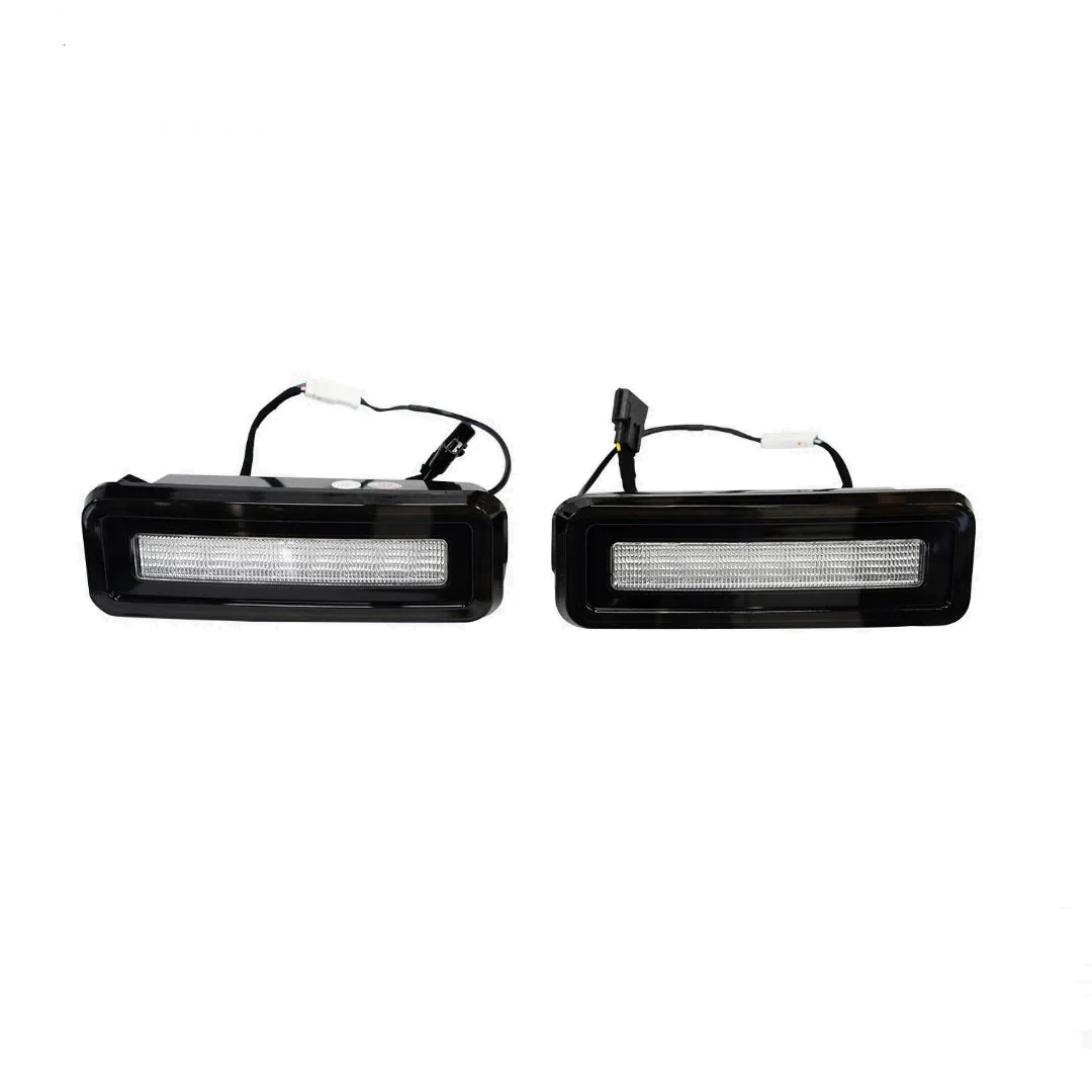 Defender L663 Rear Reverse Lamps - Black / Red