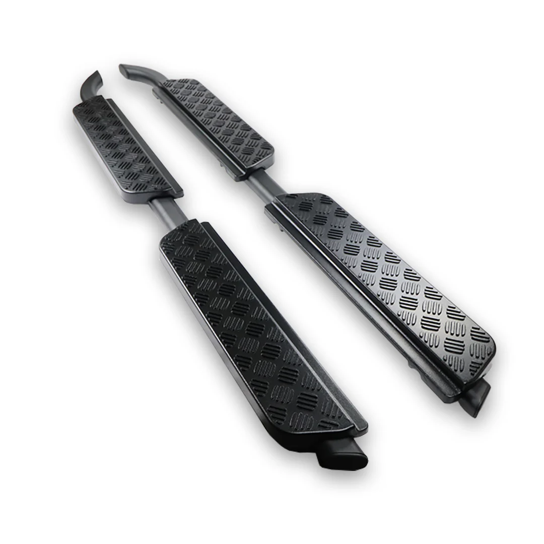 Defender L663 Side Step Kit - Chequerplate - Image 5