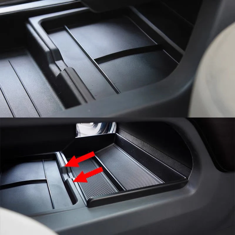 Defender L663 TPE Central Control Lower Storage Mat - Image 2