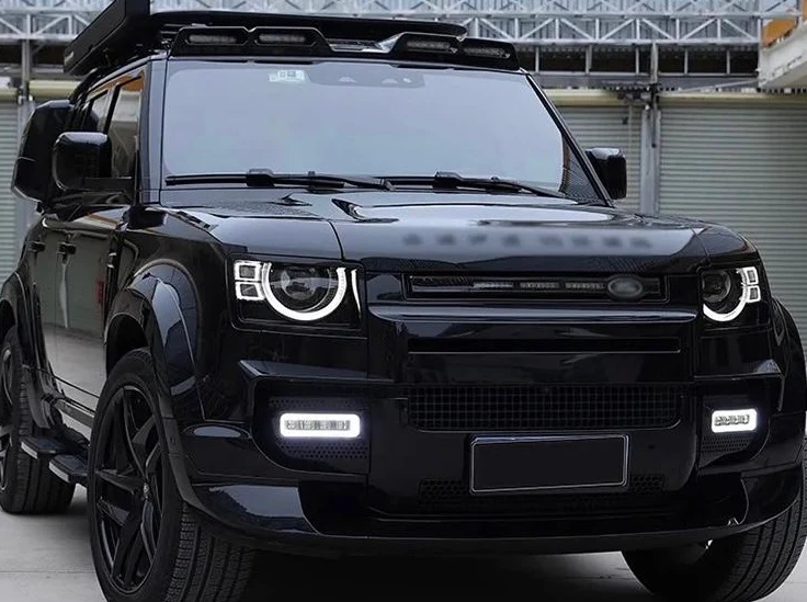 Defender L663 Triple DRL Fog Lights - Image 2