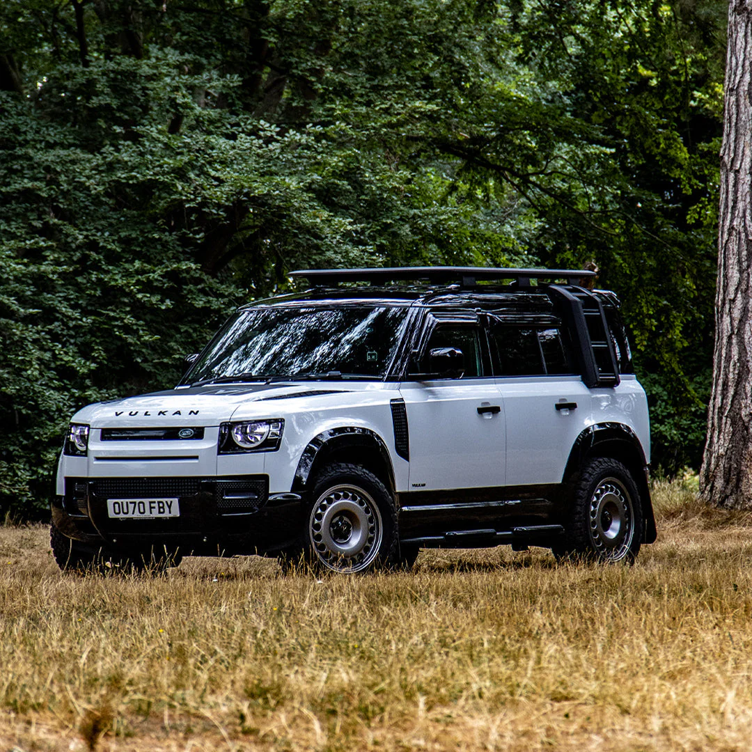Defender L663 Wide Wheel Arch Kit - Gloss Black - Image 5
