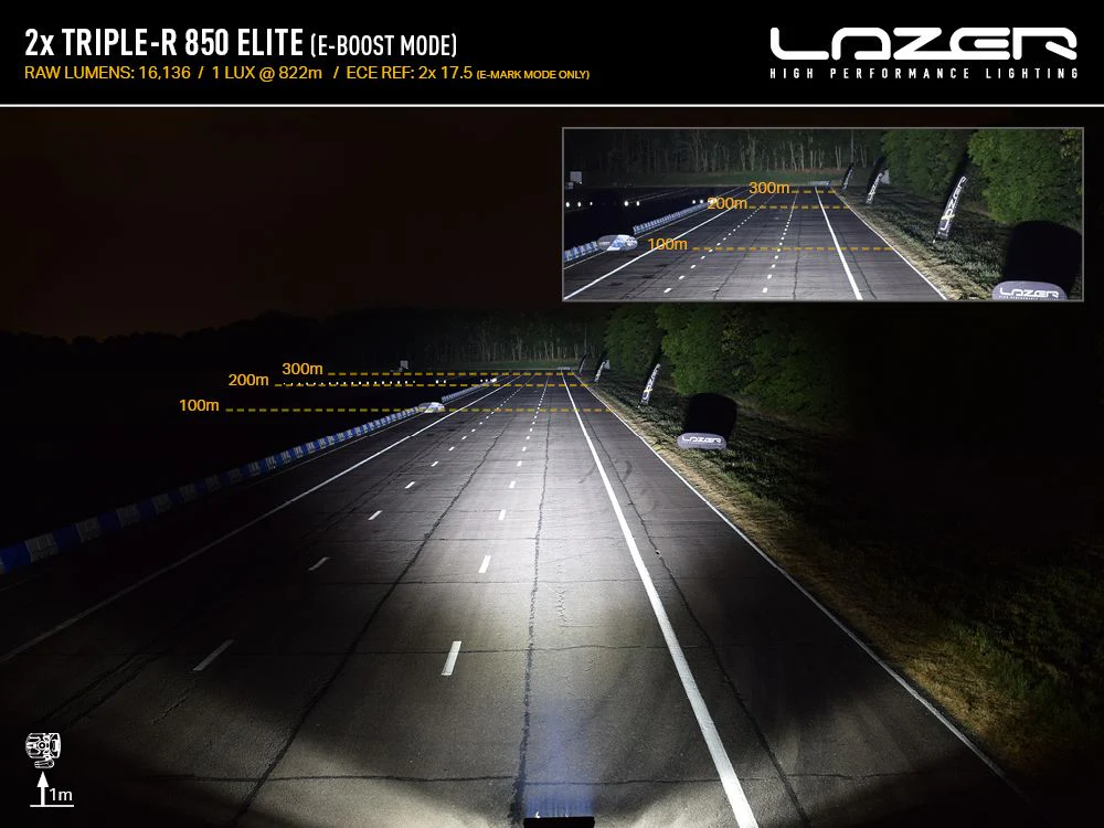 Ford Ranger T9 Raptor Lazer Lamps Triple-R 850 LED Grille Integration Kit - Image 7