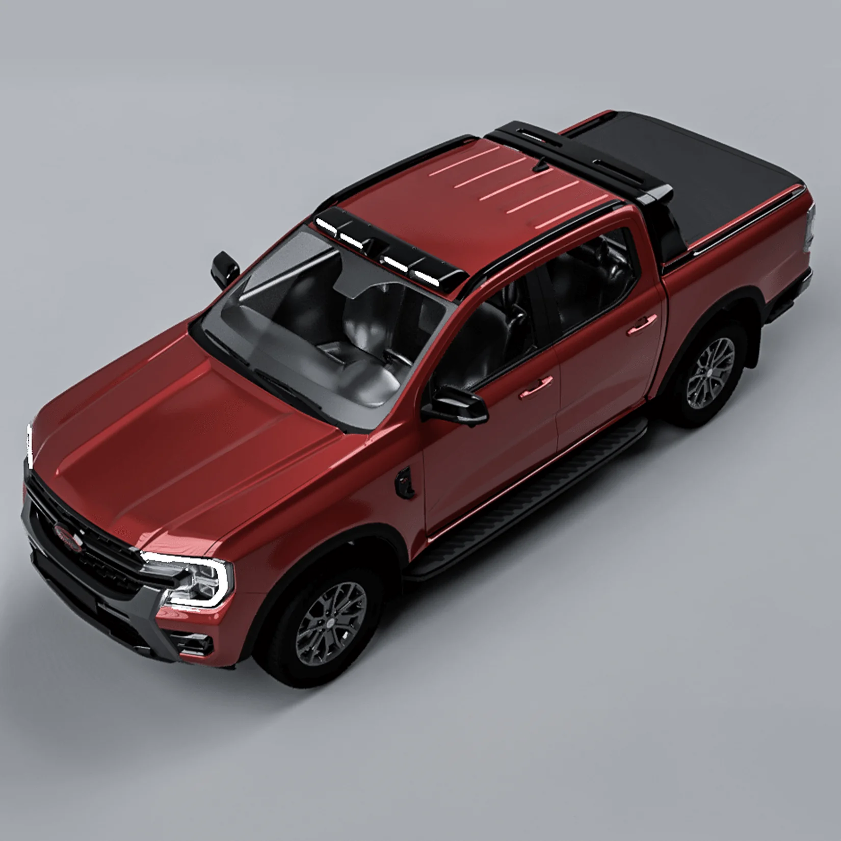Ranger T9 Wildtrak Cowling Spoiler In Gloss Black - Image 5