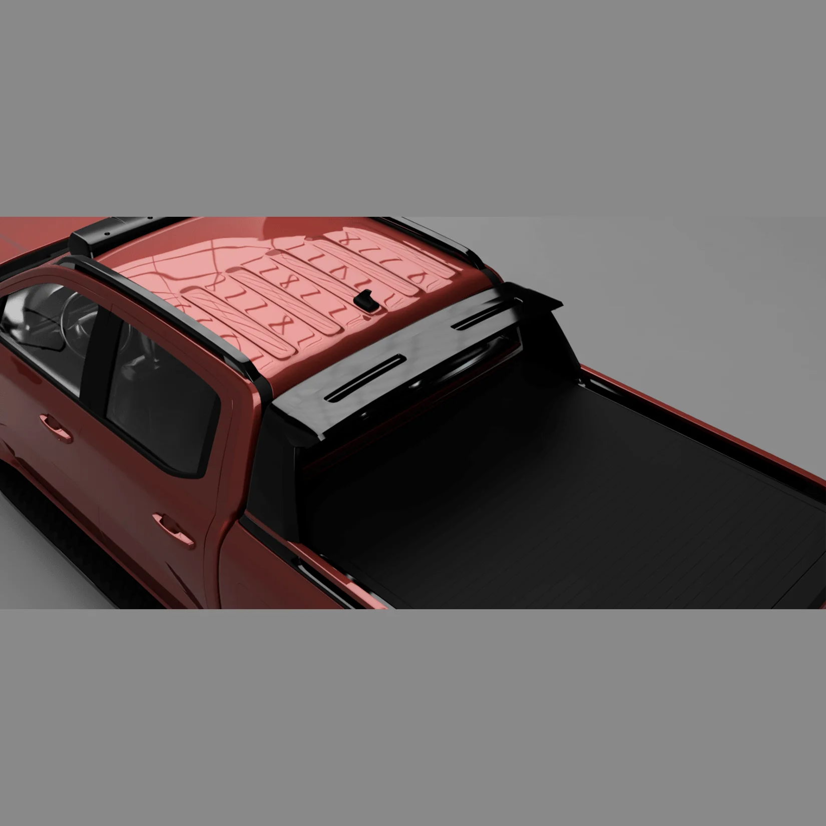 Ranger T9 Wildtrak Cowling Spoiler In Gloss Black - Image 7